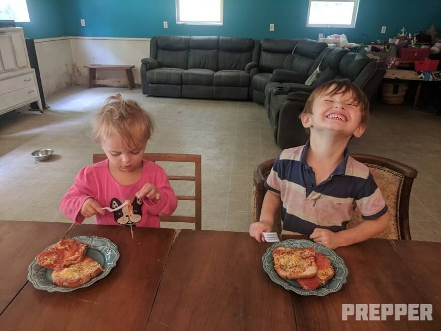 Homeschoolers eating their own cooking