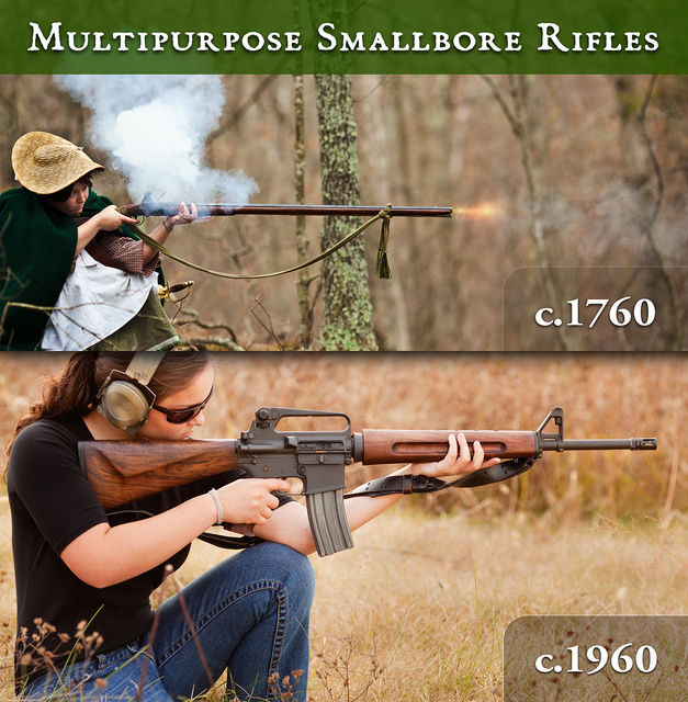 Multipurpose smallbore rifle